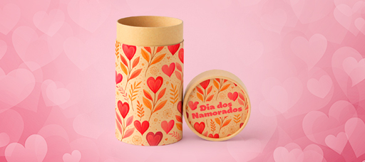 Embalagens personalizadas para o Dia dos Namorados